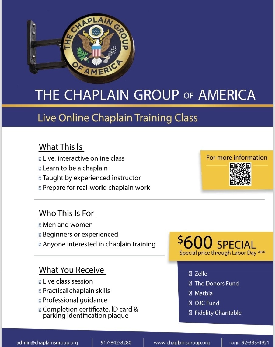 *Become a Chaplain: A Rewarding Career with Comprehensive Benefits* Benefits include: * 24/7 hospital access * Professional courtesy from law enforcement in reasonable situations * Discounts at major hotels, car rentals & national parks * credentials are good for all 50 states *Message us:* https://api.whatsad.io/t/90f32b42