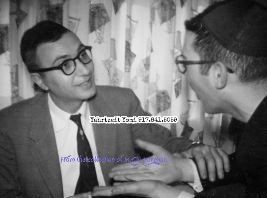 _With his brother Rav Noach Weinberg ZTL_